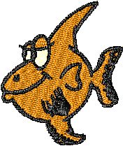 orange fish free embroidery designs for brother