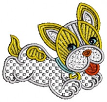 Baby Lace Embroidery Design