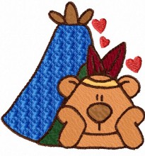 embroidery design indian teddy bear downloads