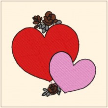 Valentine Embroidery designs-Embroiderydesigns.name