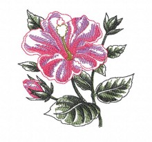 lily of the valley embroidery design