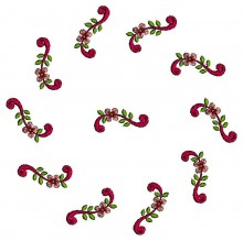 Flowers Embroidery Design