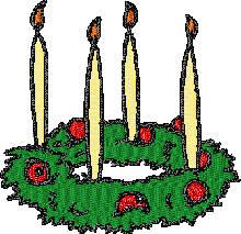 Candle wreath christmas machine embroidery designs download