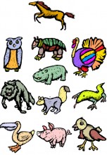 Animals Embroidery designs-Embroiderydesigns.name