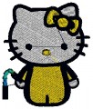 Hello Kitty Baby Embroidery designs-Embroiderydesigns.name