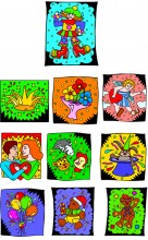 Square Paints Embroidery Designs