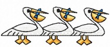 Pelican border embroidery designs downloads