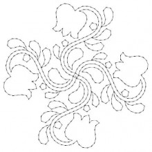 Crazy quilt embroidery Machine-Embroidery Design