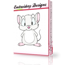 Download free Mouse Embroidery design