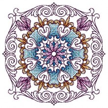 Crazy quilt embroidery Machine-Embroidery Design