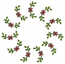 Flowers Embroidery Design