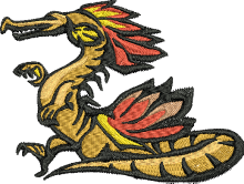 Dragons jef gran free embroidery designs freebies