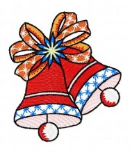 Christmas bell embroidery best design