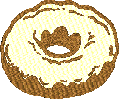 Donut Embroidery Design