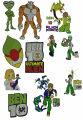 Ben10 Machine embroidery Designs