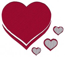 Valentine Embroidery designs-Embroiderydesigns.name