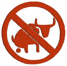 No Bull... Embroidery design