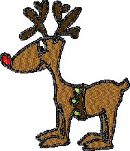 rudolph the red nosed reindeer download free embroidery designs