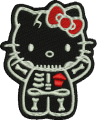 Bone Kitty Embroidery Design