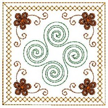 Crazy quilt embroidery Machine-Embroidery Design