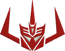 Transformers embroidery imaginary designs