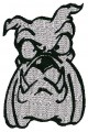 Funny Cartoon Dog Face Embroidery designs-Embroiderydesigns.name