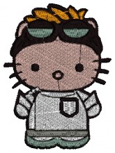 Hello Kitty Baby Embroidery designs-Embroiderydesigns.name