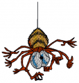 Cute Spider Baby Embroidery designs-Embroiderydesigns.name