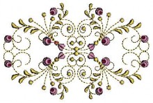 Flower embroidery designs