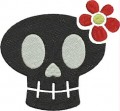 Cutty skull machine embroidery designs