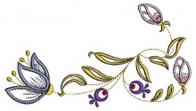 Flower embroidery designs