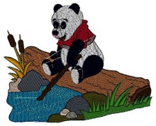 jing-jing panda bear embroidery designs pes