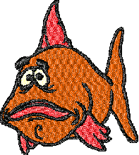 orange fish embroidery designs for brother