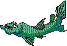 sea monster fish free embroidery designs download pes