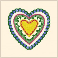 Valentine Embroidery Heart Love Designs