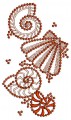 Shells Embroidery Design