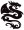 tribal black dragon free download embroidery designs