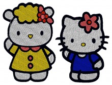 Hello Kitty Baby Embroidery designs-Embroiderydesigns.name