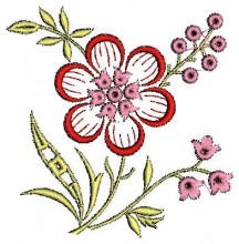 Flowers Embroidery Design