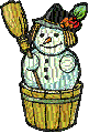 Christmas snowman online digitizing free embroidery designs