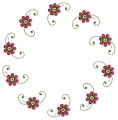 Flowers Embroidery Design