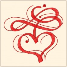 Valentine Embroidery designs-Embroiderydesigns.name