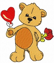 my valentine teddy bear embroidery designs machine embroidery