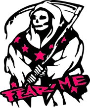 Fear Me Embroidery design