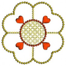 Lace Embroidery Design