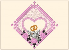 Valentine Embroidery designs-Embroiderydesigns.name