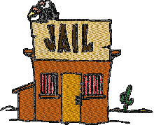 jail house free embroidery designs machine