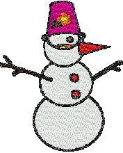 snowman embroidery designs for brother