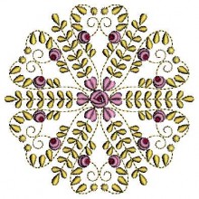 Flower embroidery designs