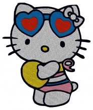 Hello Kitty Baby Embroidery designs-Embroiderydesigns.name